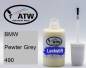 Preview: BMW, Pewter Grey, 490: 20ml Lackstift, von ATW Autoteile West.